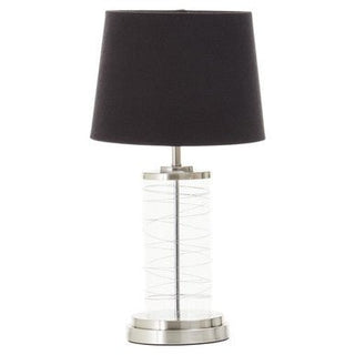 Zola Glass Cylinder Table Lamp - Hstrends