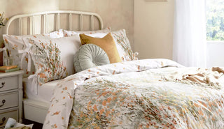 Laura Ashley Harvest King Duvet Cover Set, Ochre Yellow - Hstrends