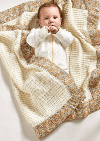 Laura Ashley Libby ditsy baby blanket - Hstrends