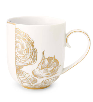 Pip Studio Mug Large Royal White 325ml Set of Six Mugs - Hstrends